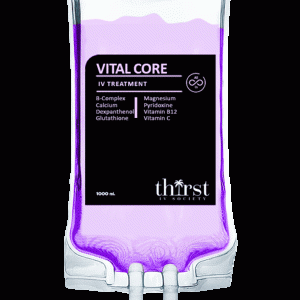 Vital Core IV drip treatment by Thirst IV Society