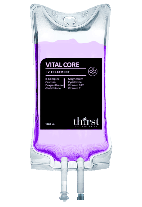 Vital Core IV drip treatment by Thirst IV Society